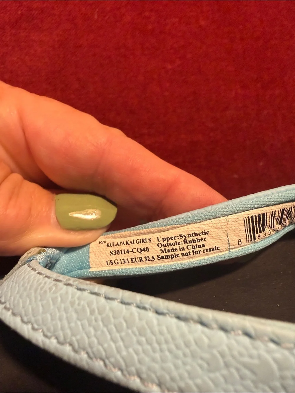 Olukai Kulapa Kai  Flip Flop Thong Sandals Size 13/1